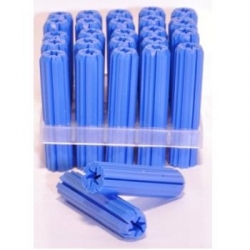 PLUGS PLASTIC BLUE 50mm