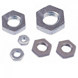NUT Pressed IMPERIAL 3/16 BSW ZP hexagon