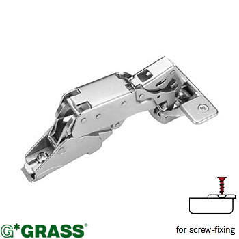 Grass Click-on HINGE 170deg C00 Full-overlay Screw-on Mepla pattern F015072842217