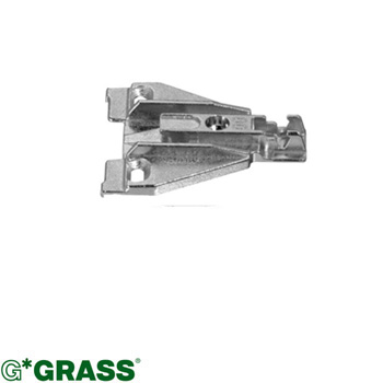 Grass Click-on HINGE PLATE frame construction mount H00 Screw-on