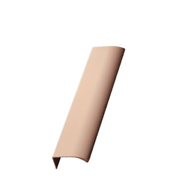Furnipart handle EDGE STRAIGHT 200mm Brushed Rose Gold   F452