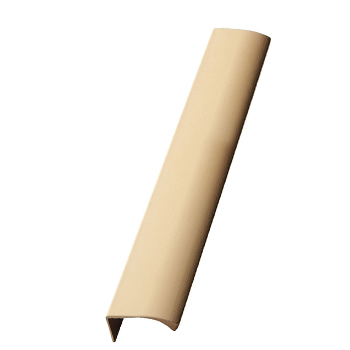 Furnipart handle EDGE STRAIGHT 350mm Brushed Brass and Lacquered  F465