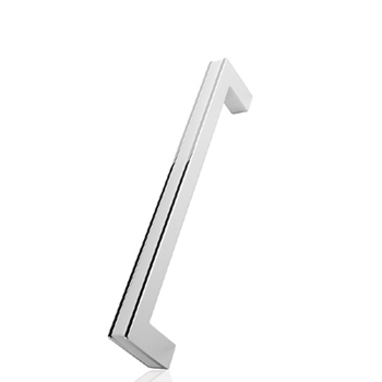 Furnipart handle NEW FRAME AKRYLIC INLAY 160mm Polished Chrome/White     F258 **DELETED**
