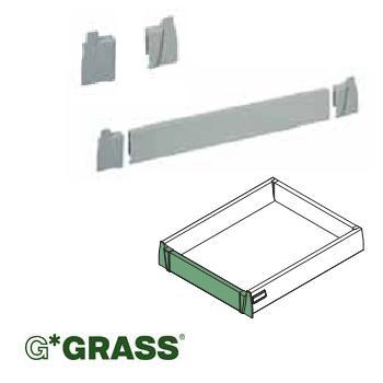 *#* Grass BRACKET SET for H95 internal drawer front Set = Left & Right WHITE
