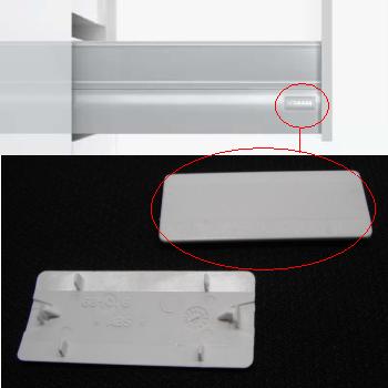 GRASS cover cap White for XP Drawers - sold per each