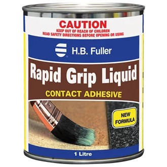 Rapid Grip CONTACT CEMENT Brush Grade 4 LT PER TIN