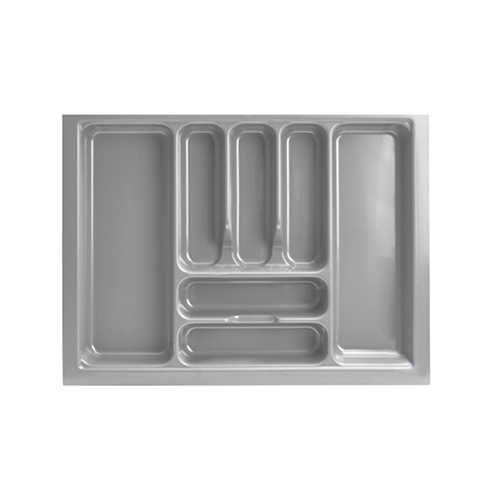 CUTLERY TRAY ABS 680mm x 540mm x 60mm Grey Gloss
