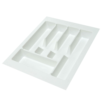 CUTLERY TRAY KCI02 WHITE PLASTIC 445mm WIDE X 484mm DEEP DELUXE