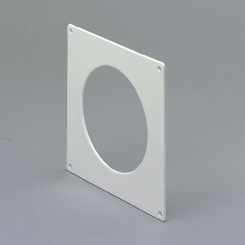 DOMUS 114-4 Wall plate 104mm White plastic