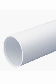 DOMUS 1200-5 Round pipe 125mm x 2000mm Length White