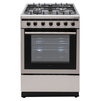 Euro EV600DFSX 60cm Freestanding DUAL Stainless Steel Oven