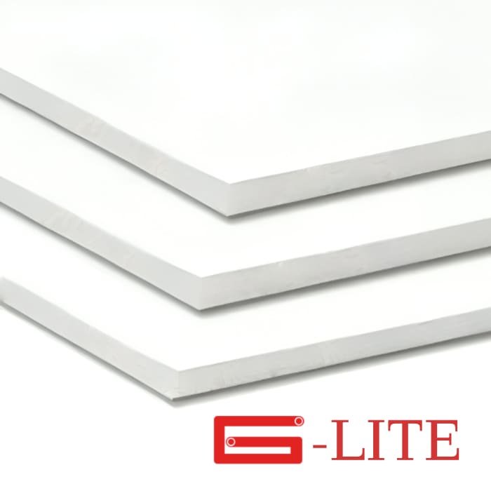 G-LITE Carcass Foam Co-extrusion Board 2440mm x 1220mm x 12mm WHITE