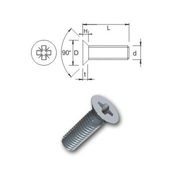 SCREW CSK M5 X 10.5mm FOR SOCKET to suit T43 CUP
