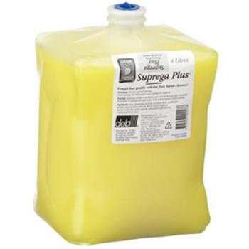 SUPREGA PLUS lemon handcleaner 4 litre refill cartridge for DEB dispenser