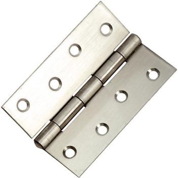 Hinge BUTT Stainless Steel 304 FIXED PIN 100mm  507Fx100