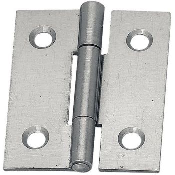 Hinge BUTT Stainless Steel FIXED PIN 50mm    507Fx50