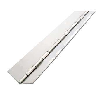 Hinge - CONTINUOUS PIANO per length 1800mm STAINLESS STEEL 316 grade - undrilled