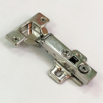 Krome SHALLOW CUP (Hinge and plate) Blum pattern Stainless Steel - PER HINGE & PLATE