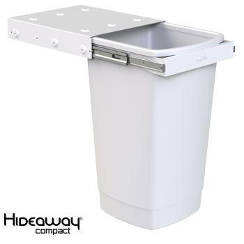 Hideaway Compact bin KC50SCH Handle pull 1 x 50ltr 340mm W x 590mm H x 410mm D SOFT CLOSE