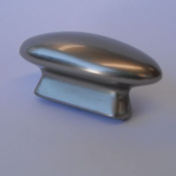 Galvin knob OVAL SATIN NICKEL 45mm