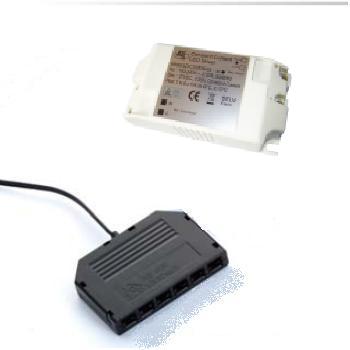 LED DRIVER AC-DC Constant voltage 12Vdc 10watt with 5 way block (suit up to 5 Led spot light)