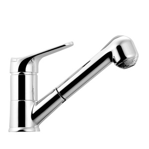 LUXE OFANTO 5102/C SINK MIXER WITH PULLOUT SPRAY CHROME