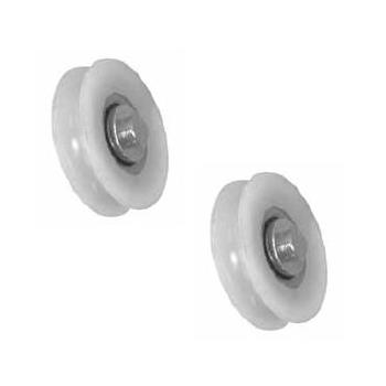 Cowdroy S925 CONCAVE NYLON ROLLER 2 x 32mm rollers with 6.4mm axle