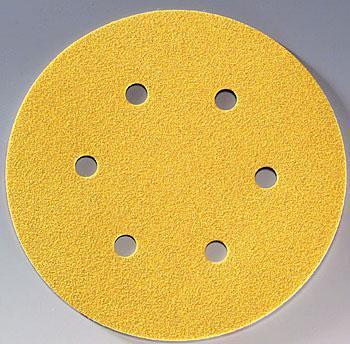 Abrasive disc VELCRO 150mm x 120G 6 HOLE CD317985