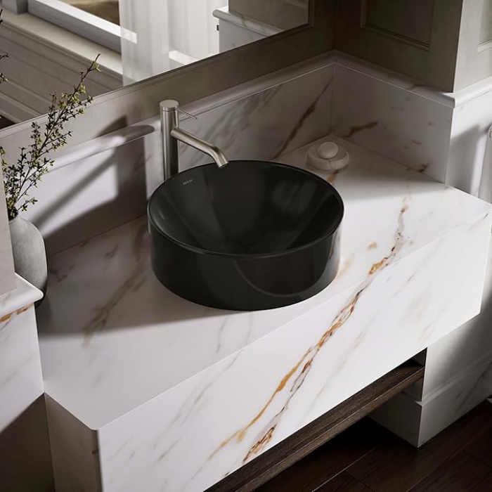 Kohler Chalice Above Counter Basin [Black]
