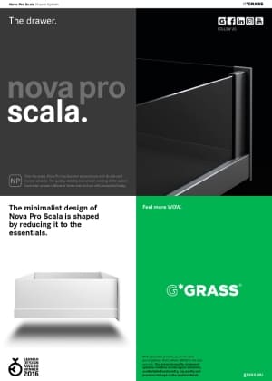 Grass Nova Pro Scala Brochure Cover