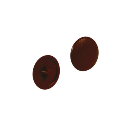 Push on Screw Cap WALNUT [BAG 1000]