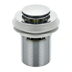 40mm Diameter Chrome Pop Up Plug & Waste for Basins