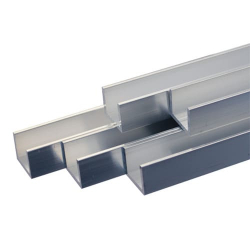 Aluminium Channel 6m Length Mill Finish