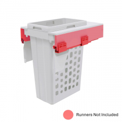 Pull Out Laundry Basket to suit 450mm Cupboard 1 x 48L Basket 