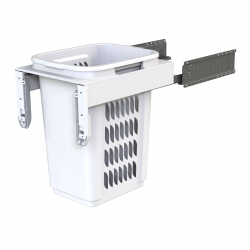 Hideaway Concelo Pull Out Laundry Basket to suit 450mm Cupboard 1 x 60L Basket 