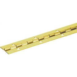 Continuous Piano Hinge 3.5mtr Length Electro Plated Brass