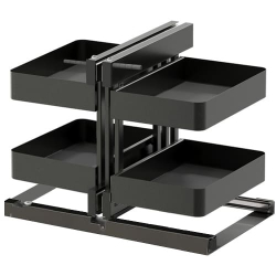 Blind Corner Unit for Kitchen Cupboards with Lava Baskets