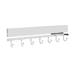 Pull Out Deluxe Belt Rack 350mm Chrome
