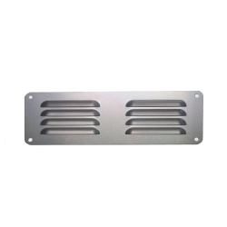 Haron Cupboard Vent 225mm x 75mm Aluminium