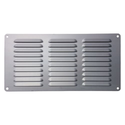 Haron Cupboard Vent 300mm x 150mm Aluminium