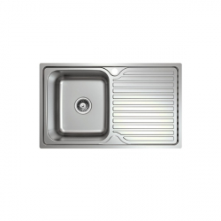 Platinum 800mm Stainless Steel Sink Single Left Hand Bowl