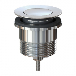 Universal 32mm / 40mm Chrome Pop Up Plug & Waste for Basins