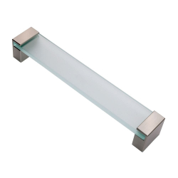 Furnipart Connect 192mm Inox  & Glass Cabinet Handle