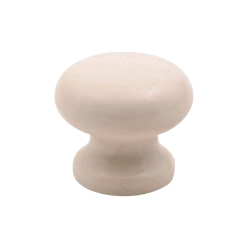 35mm Plastic Cupboard Knob Apricot