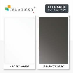 AluSplash Arctic White & Graphite Grey