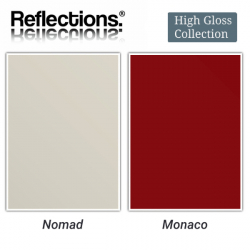 Reflections Splashback Nomad Metallic & Monaco Metallic