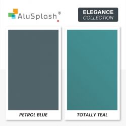 AluSplash Petrol Blue & Totally Teal
