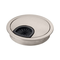 60mm Cable Grommet Insert Brushed Stainless