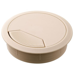 80mm Cable Grommet Insert Beige
