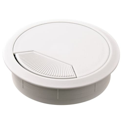 80mm Cable Grommet Insert White